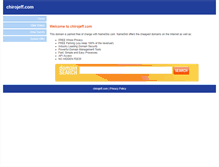 Tablet Screenshot of chirojeff.com